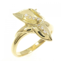 Nhẫn kim cương K18YG 0.05CT - Hàng hiệu Authentic