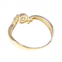 Nhẫn kim cương K18YG 0.14CT 668930