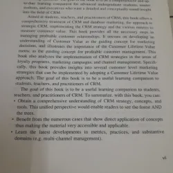 Sách tiếng Anh- CUSTOMER RELATIONSHIP MANAGEMENT. 2nd. Kumar & Reinarts. Springer 577683