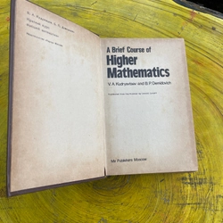 A BRIEF COURSE OF HIGHER MATHEMATICS- V.A. KUDRYAVTSEV AND B.P. DEMIDOVICH 543826