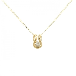 K18YG Dây chuyền kim cương 0.13CT - Hàng hiệu Chính hãng