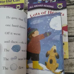 7 tập sách All Aboard Reading- Otto the cat*&Pig out... Truyện màu song ngữ 706840