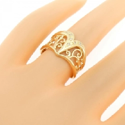 Nhẫn kim cương K18YG 0.03CT - Hàng hiệu Authentic 853843