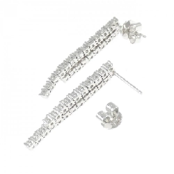 K18WG/750WG Bông tai kim cương - Hàng hiệu Authentic 867225