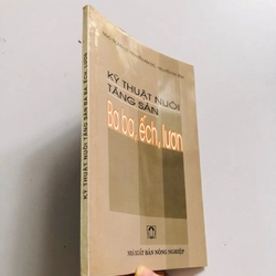 KỸ THUẬT NUÔI TĂNG SẢN BA BA, ẾCH, LƯƠN 528576