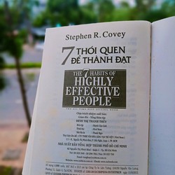 7 thói quen để thành đạt - The 7 Habits - Stephen R. Covey (NXB Trẻ - Sách mới 80%) 195766