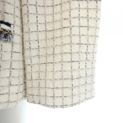 Áo khoác không cổ CHANEL 634805