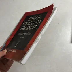 English Vocabulary organiser 720612