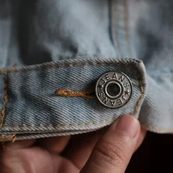 Áo Khoác Jean Nam, in hình Superman độc đáo sau lưng 701738