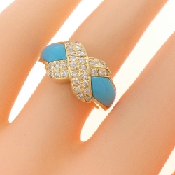 Nhẫn Turquoise K18YG 667647