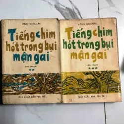 TIẾNG CHIM HÓT TRONG BỤI MẬN GAI (tập 2-3) - Colleen McCullough - nxb PHỤ NỮ 1988