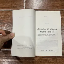 Chủ nghĩa cá nhân và trật tự kinh tế - F. A. Hayek (6) 963686