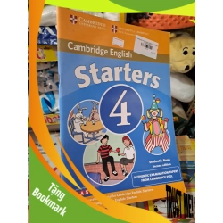 (TẶNG BOOKMARK) Cambridge English Starters 4 mới 90% RBK0808 HỌC NGOẠI NGỮ