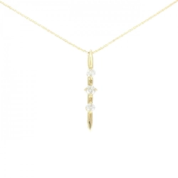 K18YG 2WAY Dây chuyền kim cương 0.30CT - Hàng hiệu Chính hãng