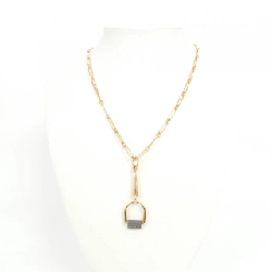 Hàng hiệu Authentic Hermès Éritage Équestre PM 071714FO - Dây chuyền 773001