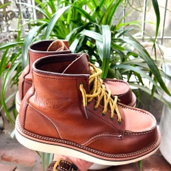 Giầy Redwings nâu vàng bò size 42 mới trên 95%