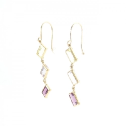 K10YG Bông tai đá màu - Hàng hiệu Chính hãng 867543