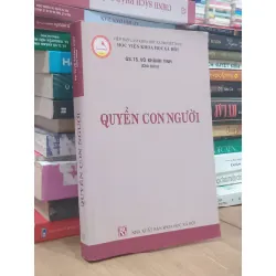 Quyền Con Người - GS.TS. Võ Khánh Vinh chủ biên 700598