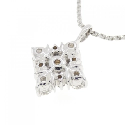 K18WG Dây chuyền kim cương - Hàng hiệu Chính hãng 866566