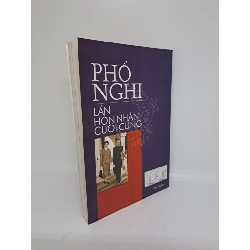 Phổ Nghi lần Hôn Nhân Cuối Cùng 2004 mới 80% HCM.ANTQ1409 780425