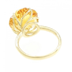 Nhẫn Citrine K18YG Hoa 8.51CT 671247