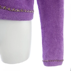 Áo khoác không cổ CHANEL 633288