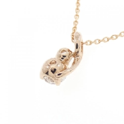 K18PG Dây chuyền kim cương 0.223CT E VS1 EXT - Hàng hiệu Chính hãng 880590