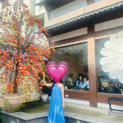 Đầm yếm xanh sz S