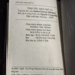 Tình yêu thời thổ tả (bìa cứng) 1022601