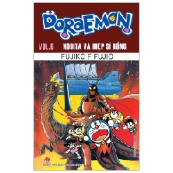 Doraemon - Truyện Dài - Tập 8: Nobita Và Hiệp Sĩ Rồng - Fujiko F Fujio (Mới 100%) Truyện tranh, NXB Kim Đồng - SÁCH ĐẠI HỌC