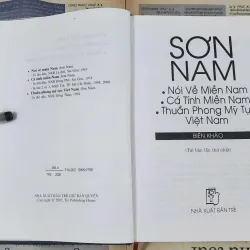 Biên khảo Sơn Nam, bìa cứng và có áo, 403 trang 1003748