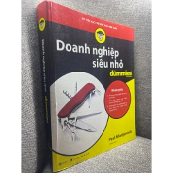 Doanh nghiệp siêu nhỏ for dummies Paul Mladjenovic 2021 mới 90% bẩn viền nhẹ HPB0905