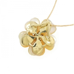 K18YG Hoa Mẹ Ngọc Trai Dây Chuyền - Hàng hiệu Chính hãng 860362