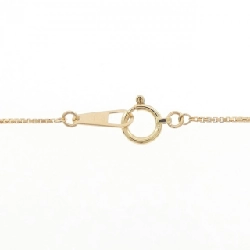 K18YG Dây chuyền kim cương chéo 0.30CT - Hàng hiệu chính hãng 860071