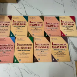 Bộ sách: Bình Luận Khoa Học Bộ Luật Hình Sự – Đinh Văn Quế