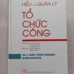 Sách: Hiểu và quản lý tổ chức công 