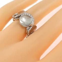 Nhẫn kim cương 750WG 665755