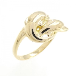 Nhẫn K18YG hình cá heo