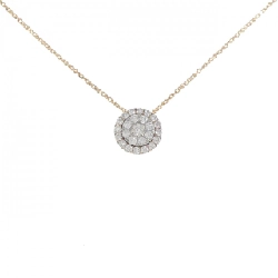 PT900/K18PG Dây chuyền kim cương 0.73CT - Hàng hiệu Authentic