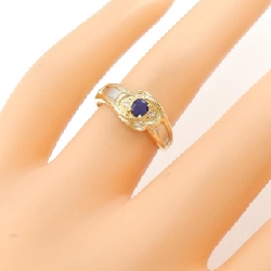 Nhẫn Sapphire K18YG/PT900 0.24CT 671999