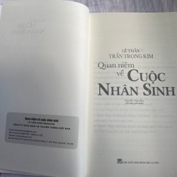 SÁCH LỆ THẦN TRẦN TRỌNG KIM: QUAN NIỆM VỀ CUỘC NHÂN SINH - MẤT TỜ COVER 163796