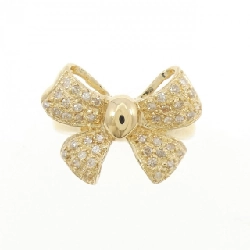 Nhẫn kim cương hình ruy băng K18YG 0.33CT - Hàng hiệu Chính hãng 849692