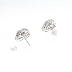 K18WG Bông tai kim cương 1.40CT - Hàng hiệu Chính hãng 871099