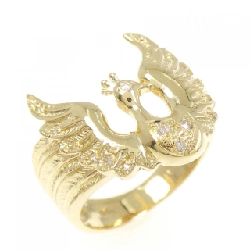 Nhẫn kim cương K18YG 0.06CT - Hàng hiệu Chính hãng