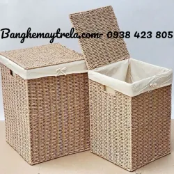 Giỏ đựng đồ mây tự nhiên phòng ngủ 599196