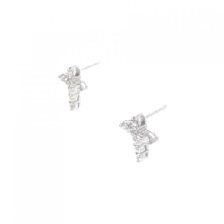 K18WG Bông tai kim cương chéo 0.20CT - Hàng hiệu chính hãng 875279