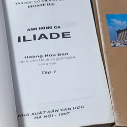 Anh hùng ca ILIADE (Hoàng Hữu Đản dịch, chú thích và giới thiệu) 270718