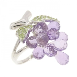 Nhẫn Peridot K18WG 0.60CT - Hàng hiệu Chính hãng