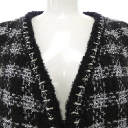 【Mã giảm giá】Áo khoác không cổ CHANEL 639013