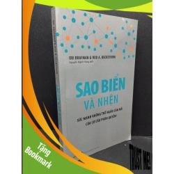(TẶNG BOOKMARK) Sao biển và nhện mới 70% ố vàng có viết trang đầu 2010 RBK2207 Ori Brafman và Rod A. Beckstrom VĂN HỌC